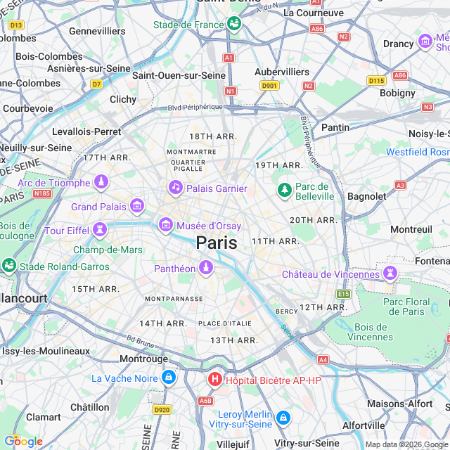 Approximate location