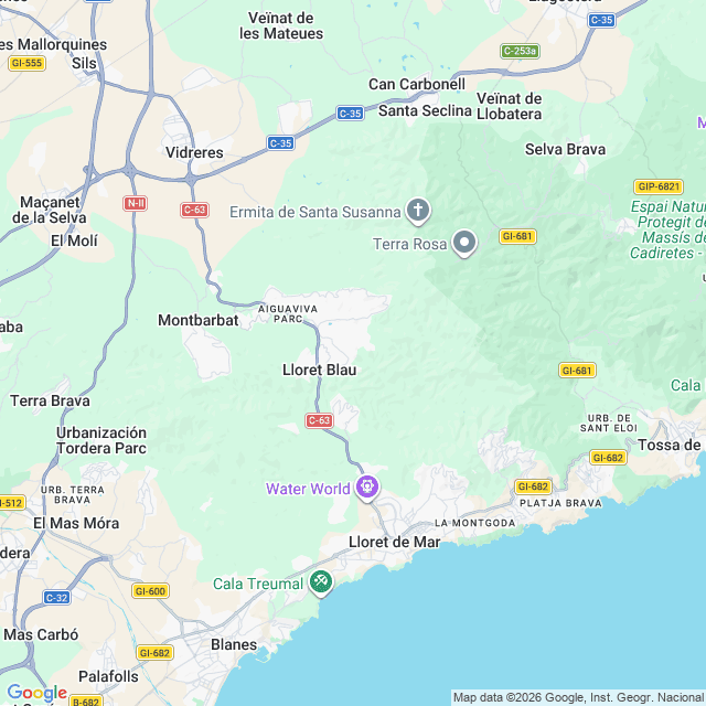 Approximate location
