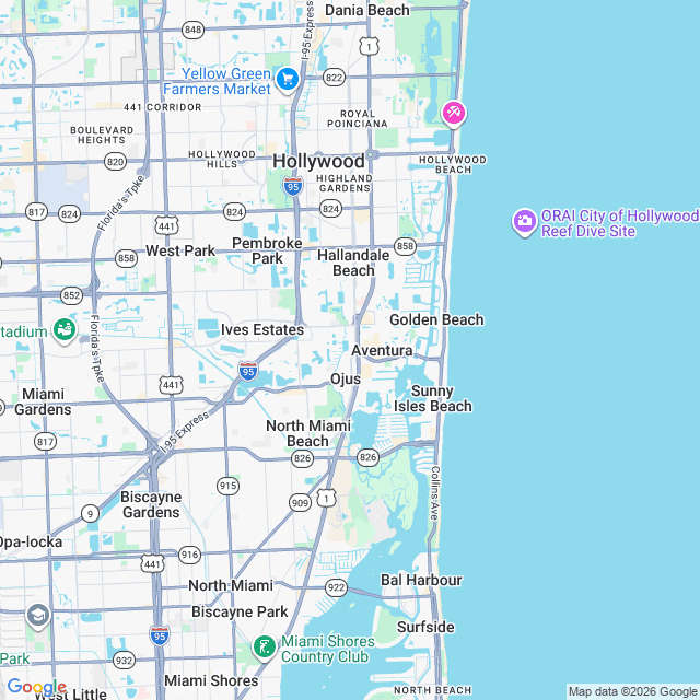 Approximate location