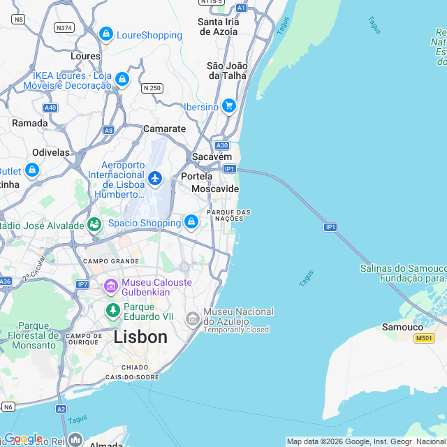 Approximate location