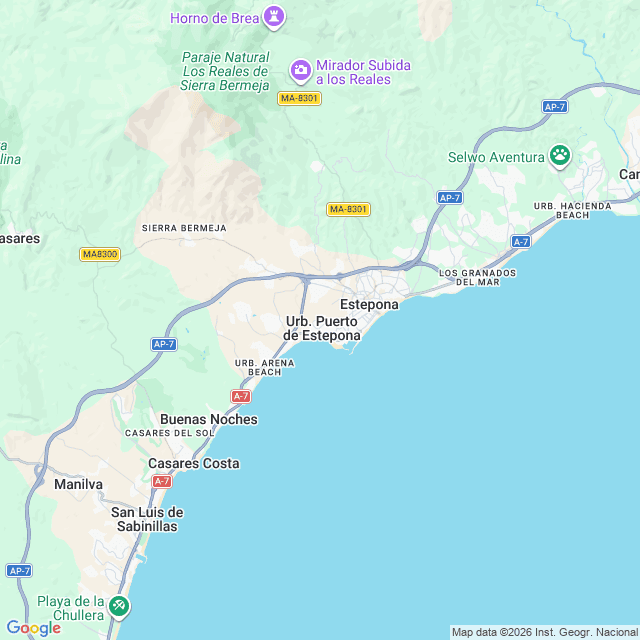 Approximate location