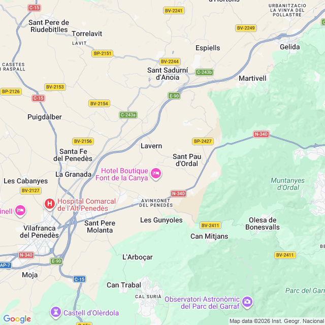 Approximate location
