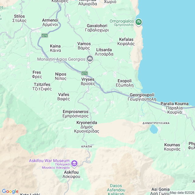 Approximate location