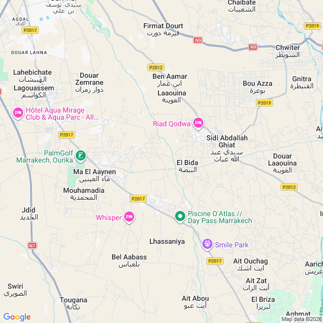 Approximate location
