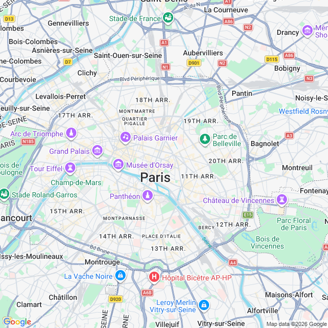 Approximate location