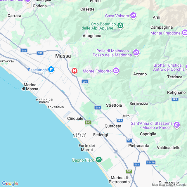 Approximate location