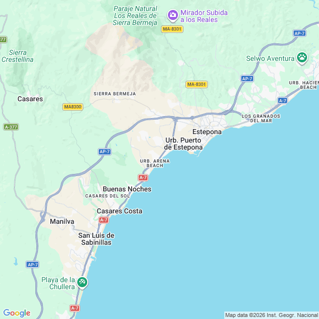 Approximate location
