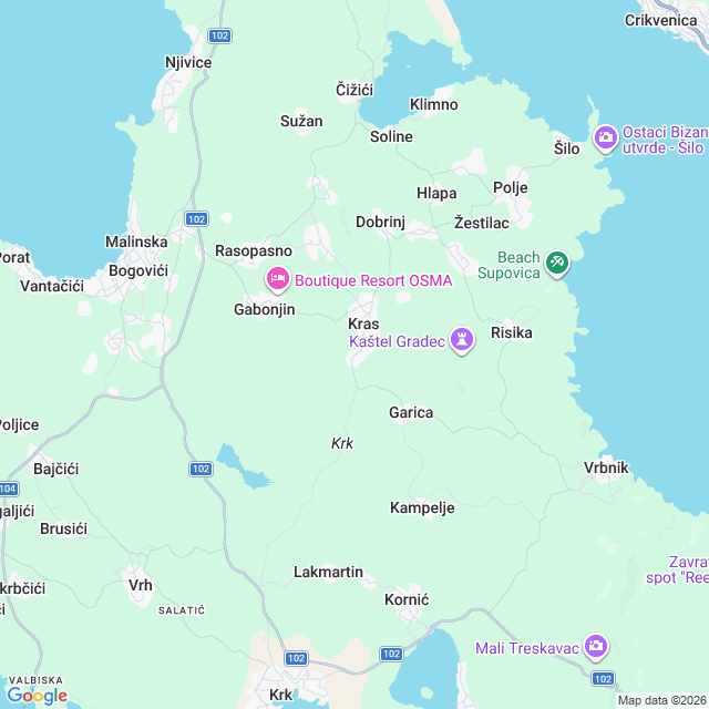 Approximate location