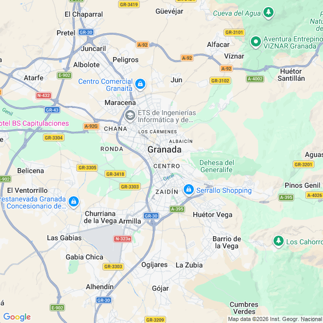 Approximate location