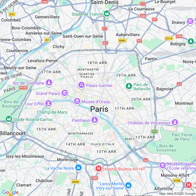 Approximate location