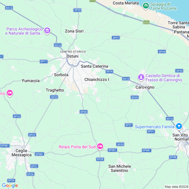 Approximate location