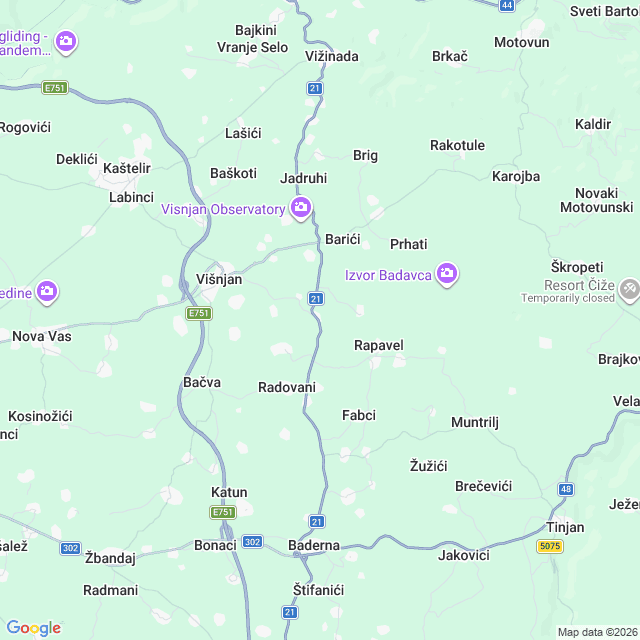 Approximate location