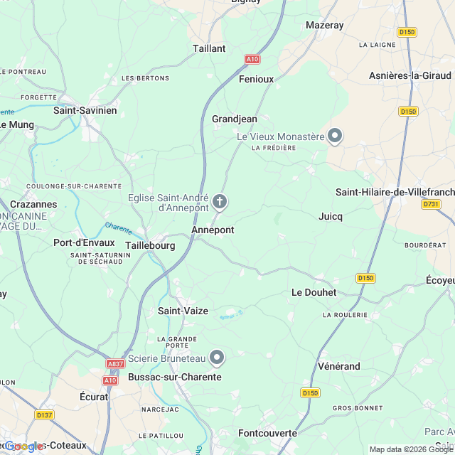 Approximate location