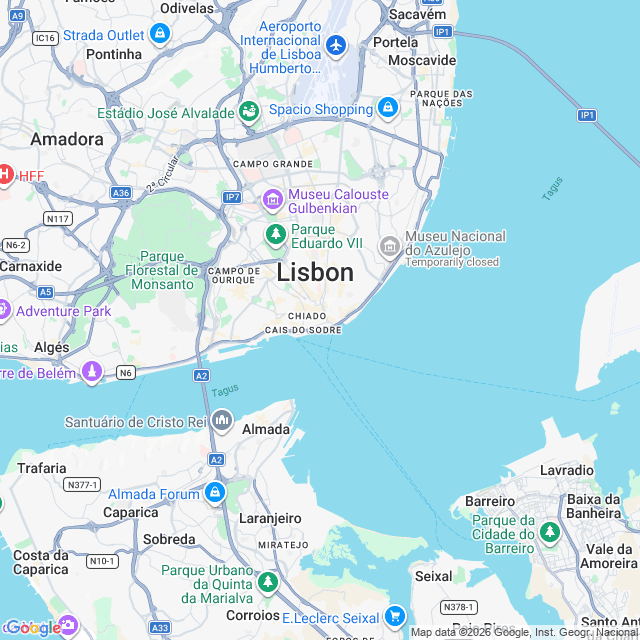Approximate location