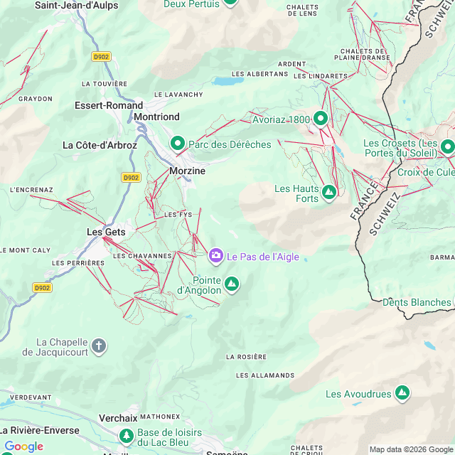 Approximate location