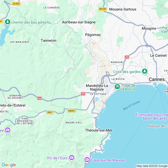 Approximate location