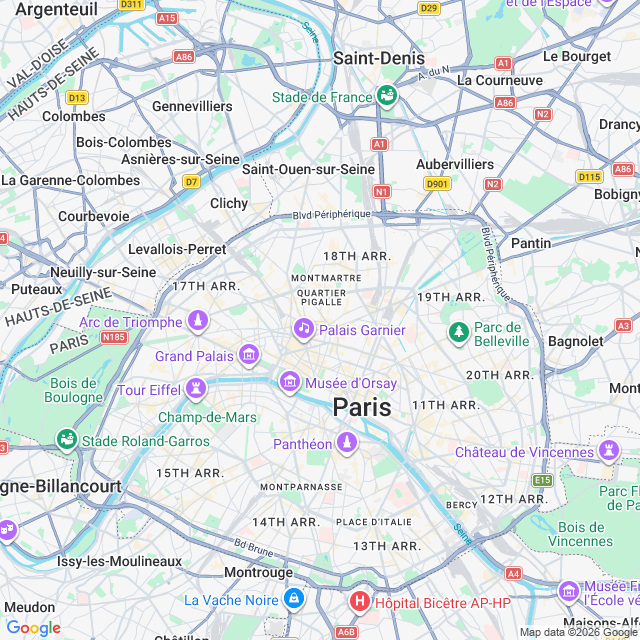 Approximate location