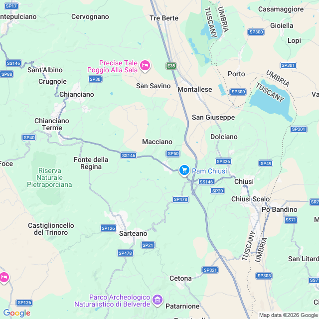 Approximate location