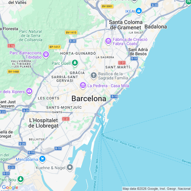 Approximate location