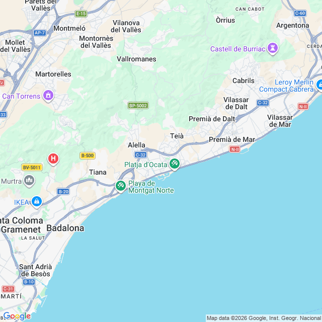 Approximate location