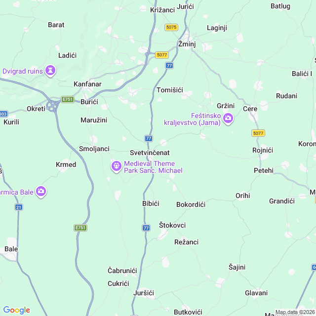Approximate location