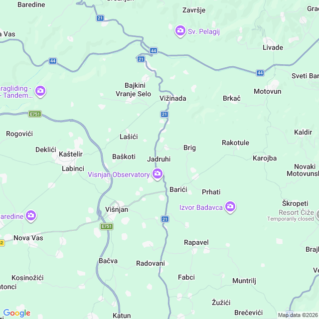 Approximate location