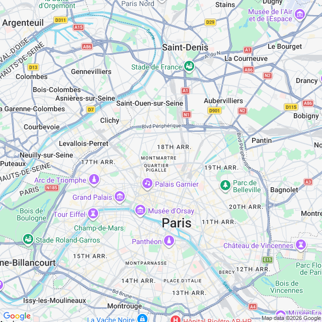 Approximate location