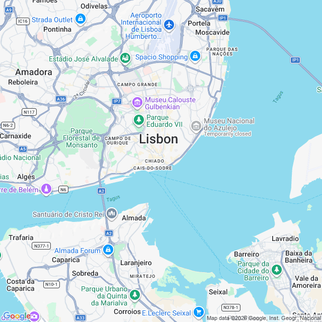 Approximate location