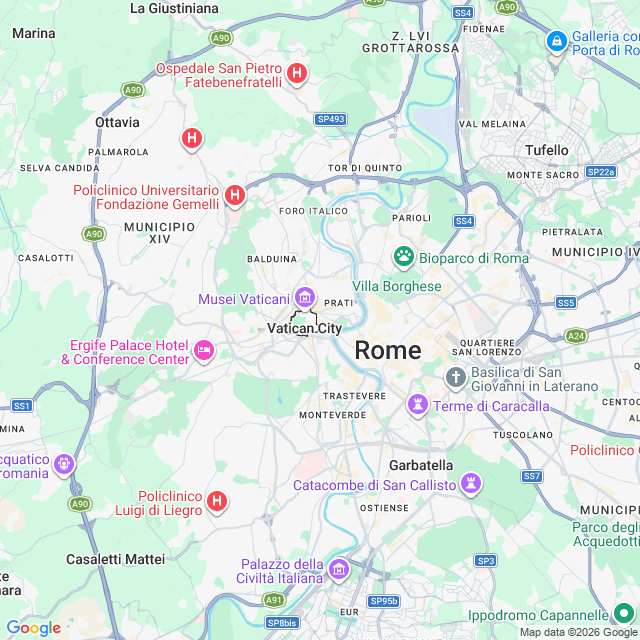 Approximate location