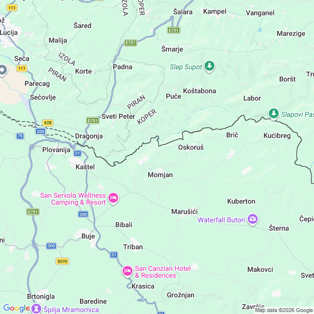 Approximate location