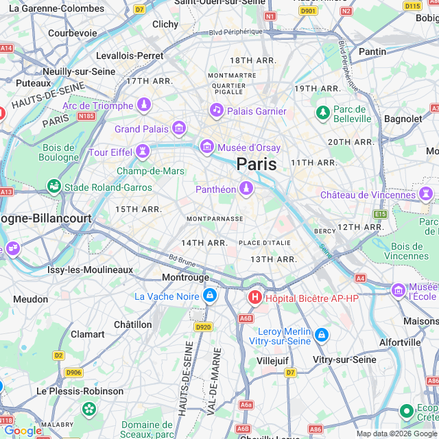 Approximate location