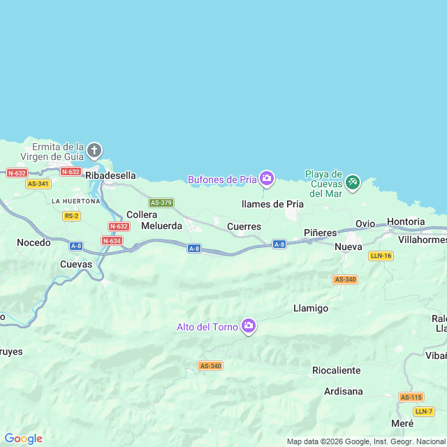 Approximate location