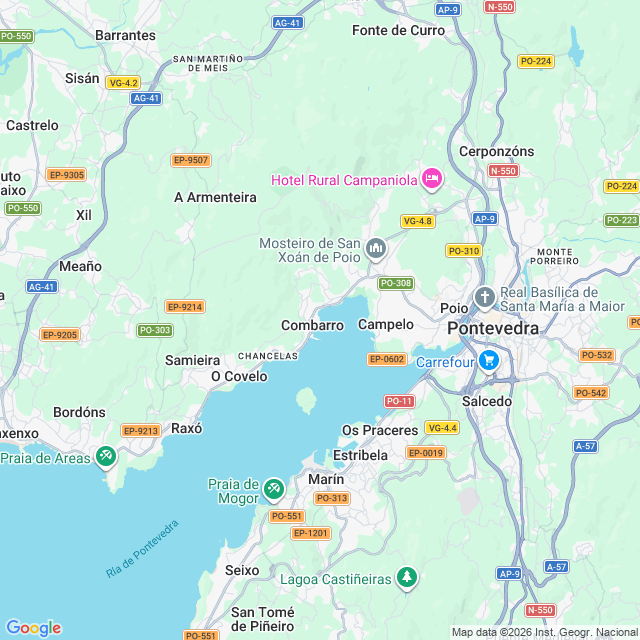 Approximate location