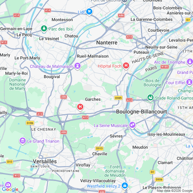Approximate location