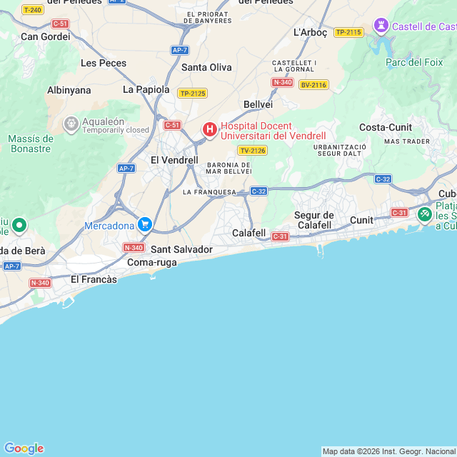 Approximate location