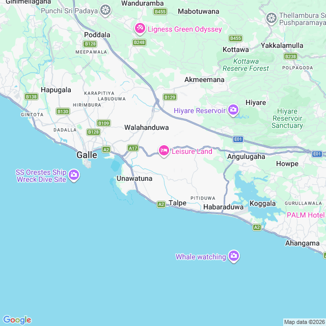 Approximate location