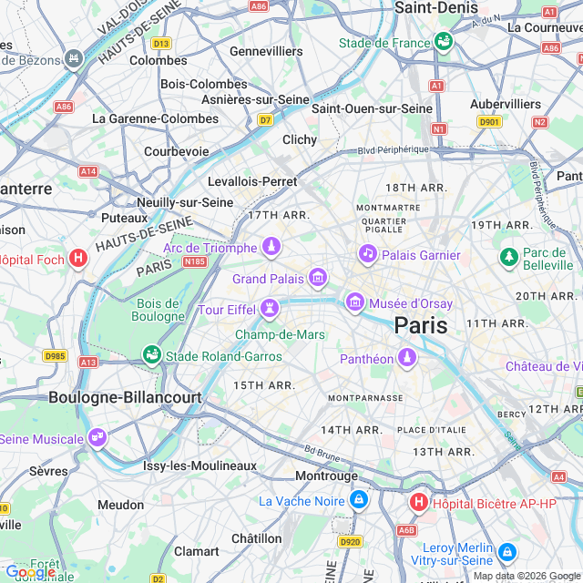 Approximate location