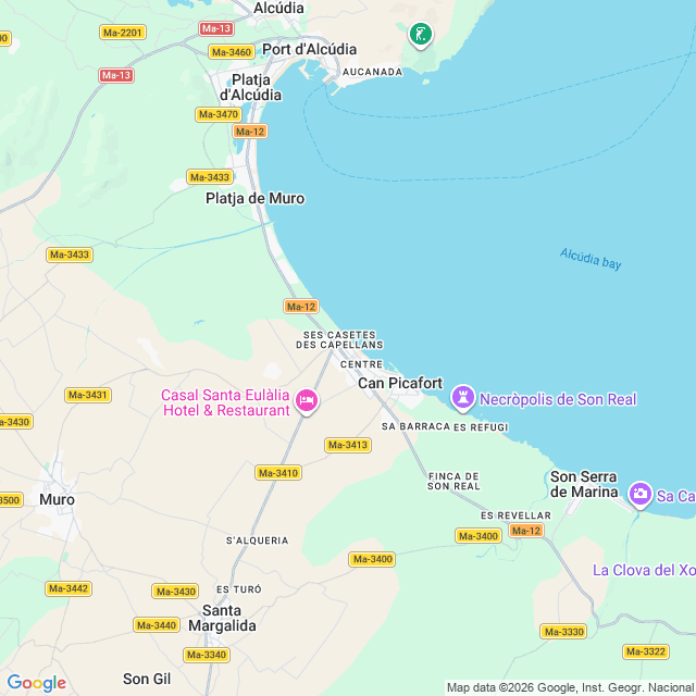 Approximate location