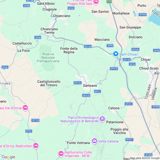 Approximate location