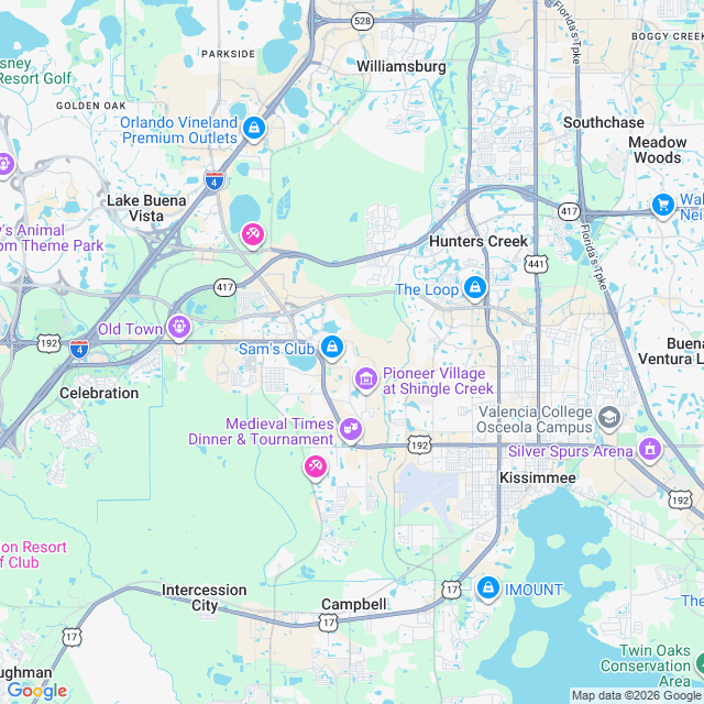 Approximate location