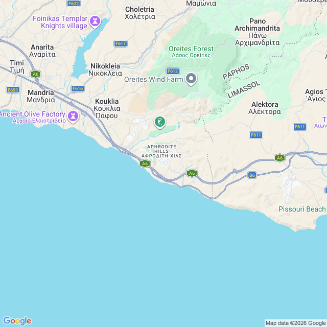 Approximate location