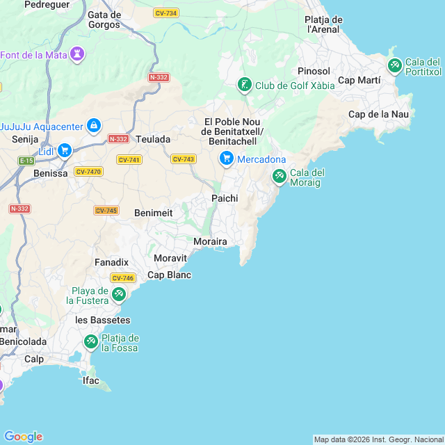 Approximate location
