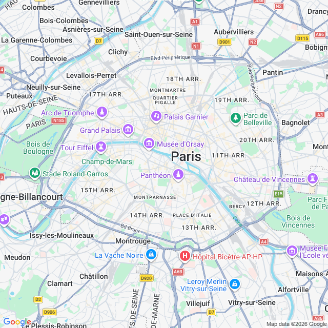 Approximate location