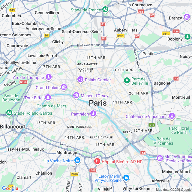 Approximate location