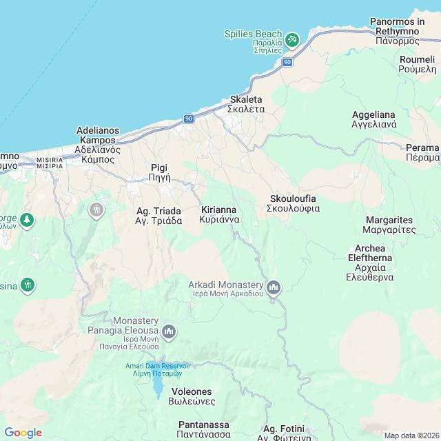 Approximate location