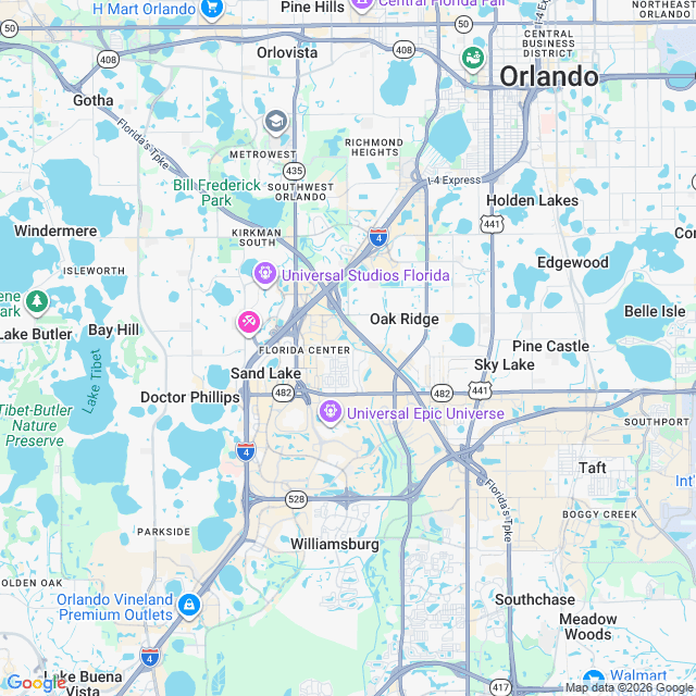 Approximate location