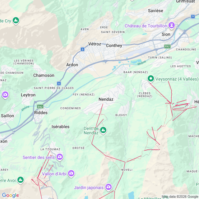 Approximate location