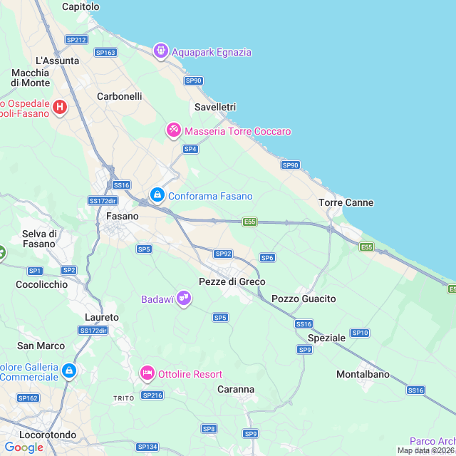 Approximate location