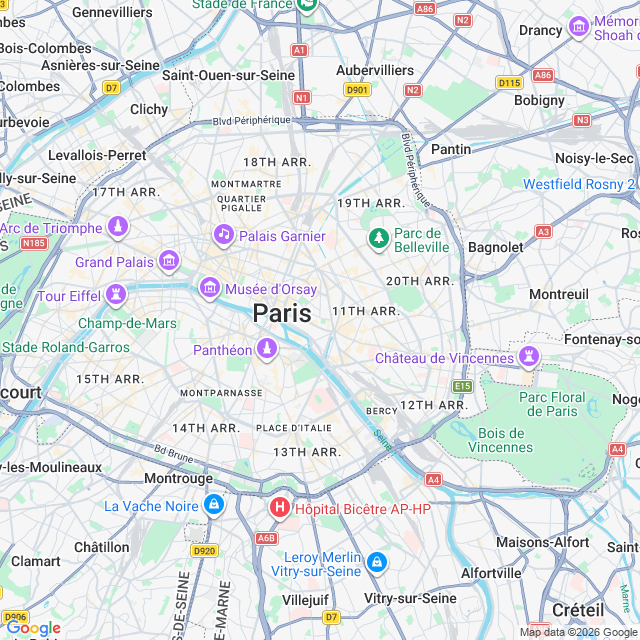Approximate location