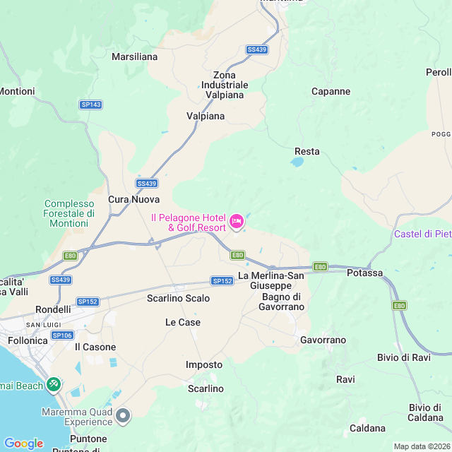 Approximate location